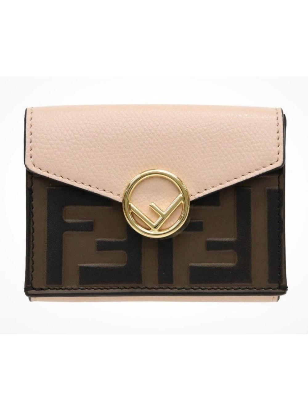 New Auth Fendi Zucca Leather Mini #273690F28B